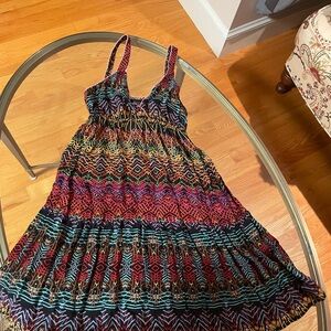 Steve Madden Colorful Geometric Midi Dress